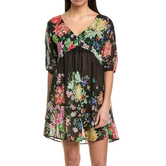 Johnny Was Women's Metalli Notte A-Line Dress Medium - Picture 12 of 14